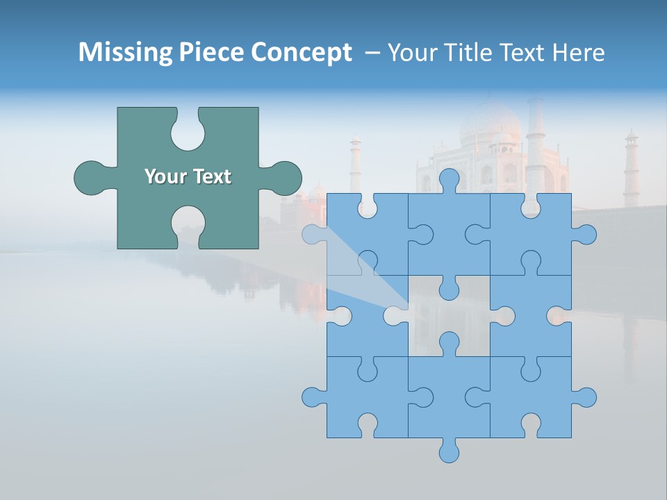 Unesco Temple Mausoleum PowerPoint Template