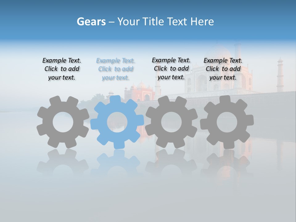 Unesco Temple Mausoleum PowerPoint Template