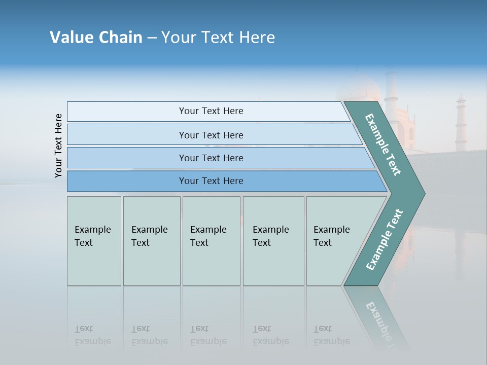 Unesco Temple Mausoleum PowerPoint Template