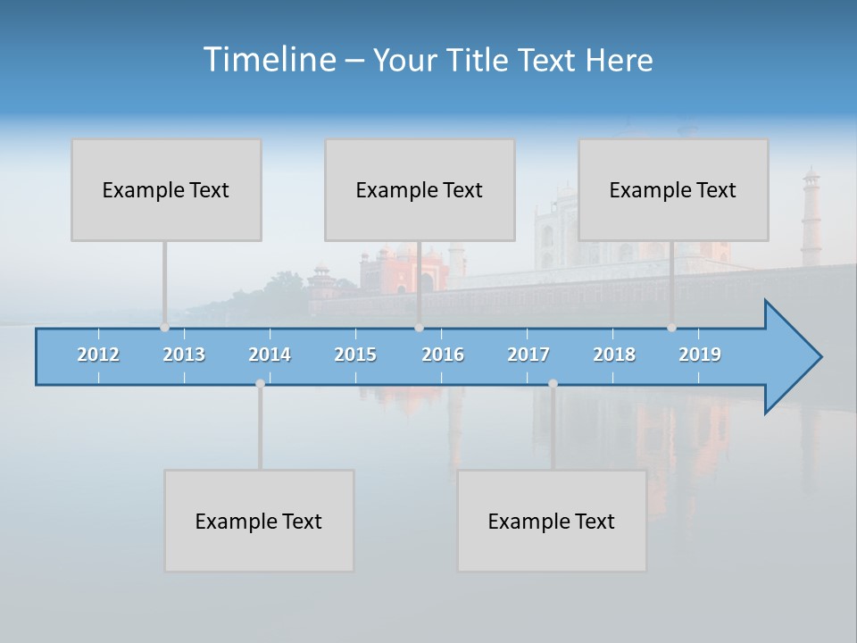 Unesco Temple Mausoleum PowerPoint Template