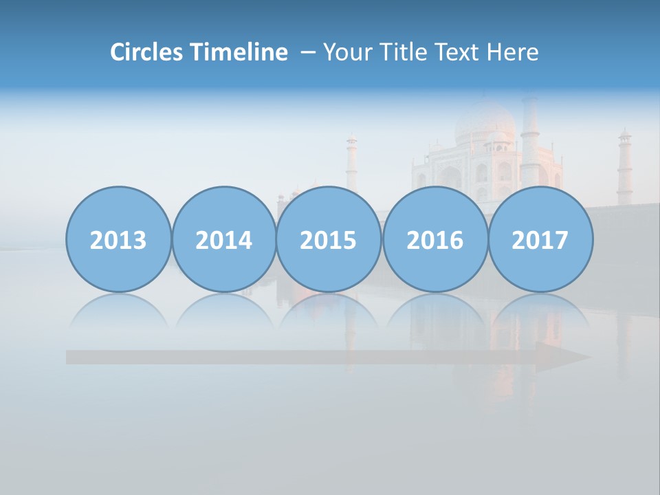 Unesco Temple Mausoleum PowerPoint Template