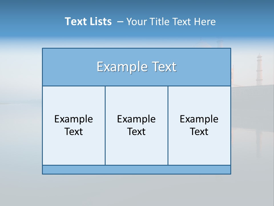 Unesco Temple Mausoleum PowerPoint Template