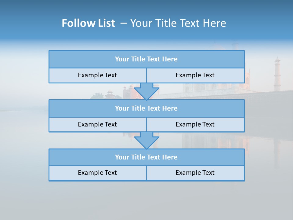 Unesco Temple Mausoleum PowerPoint Template