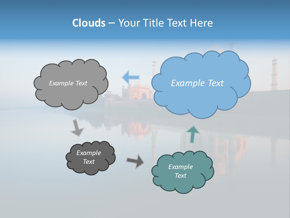 Unesco Temple Mausoleum PowerPoint Template