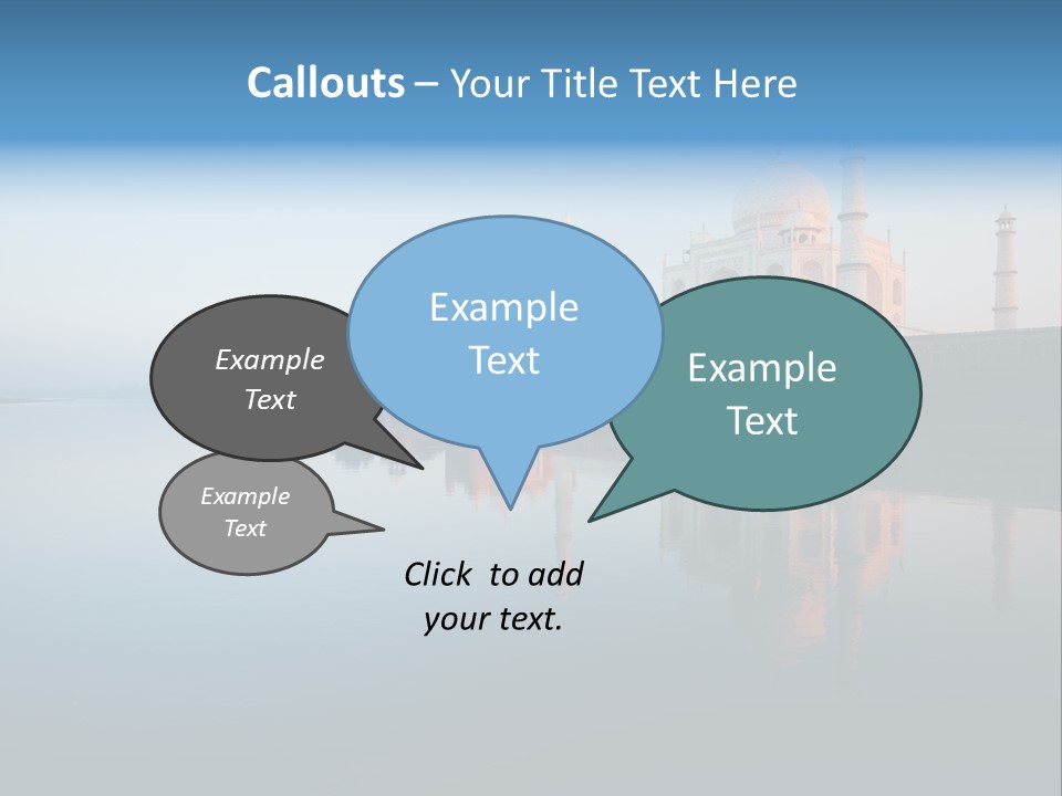 Unesco Temple Mausoleum PowerPoint Template