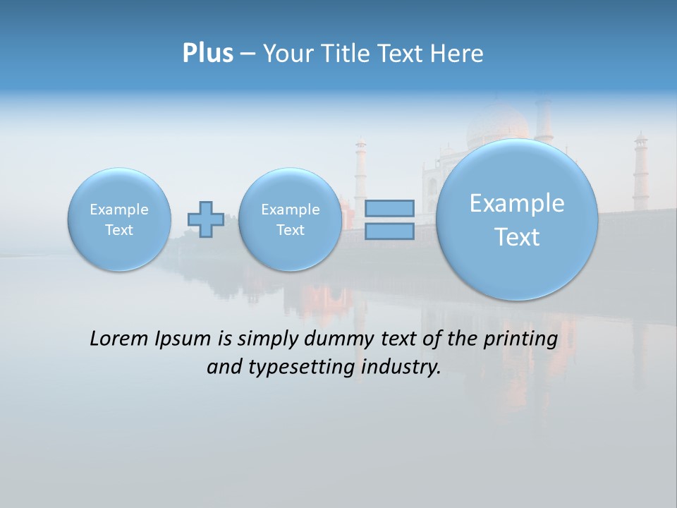Unesco Temple Mausoleum PowerPoint Template