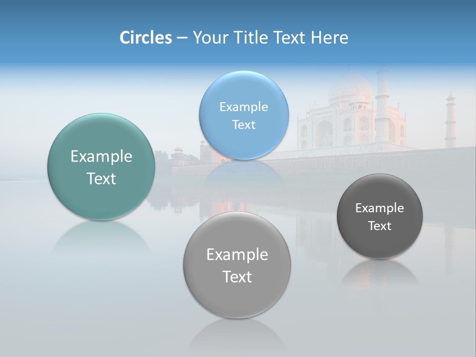 Unesco Temple Mausoleum PowerPoint Template