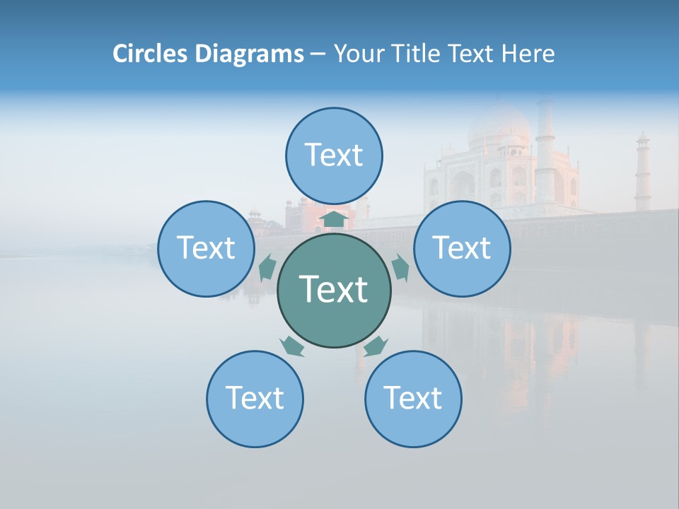 Unesco Temple Mausoleum PowerPoint Template