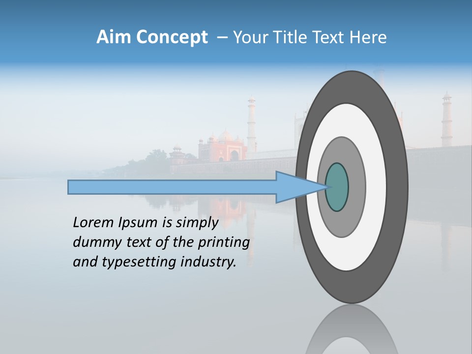 Unesco Temple Mausoleum PowerPoint Template