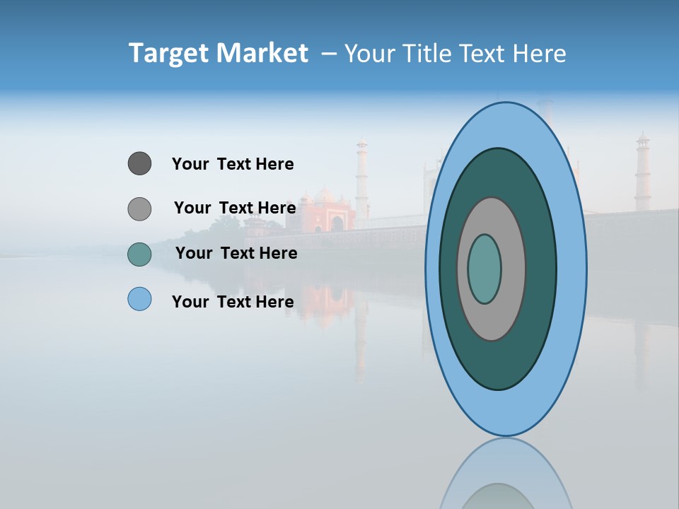 Unesco Temple Mausoleum PowerPoint Template