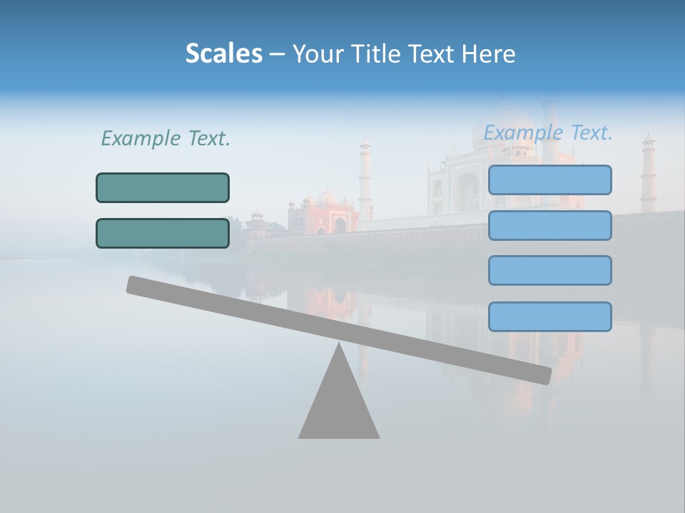 Unesco Temple Mausoleum PowerPoint Template