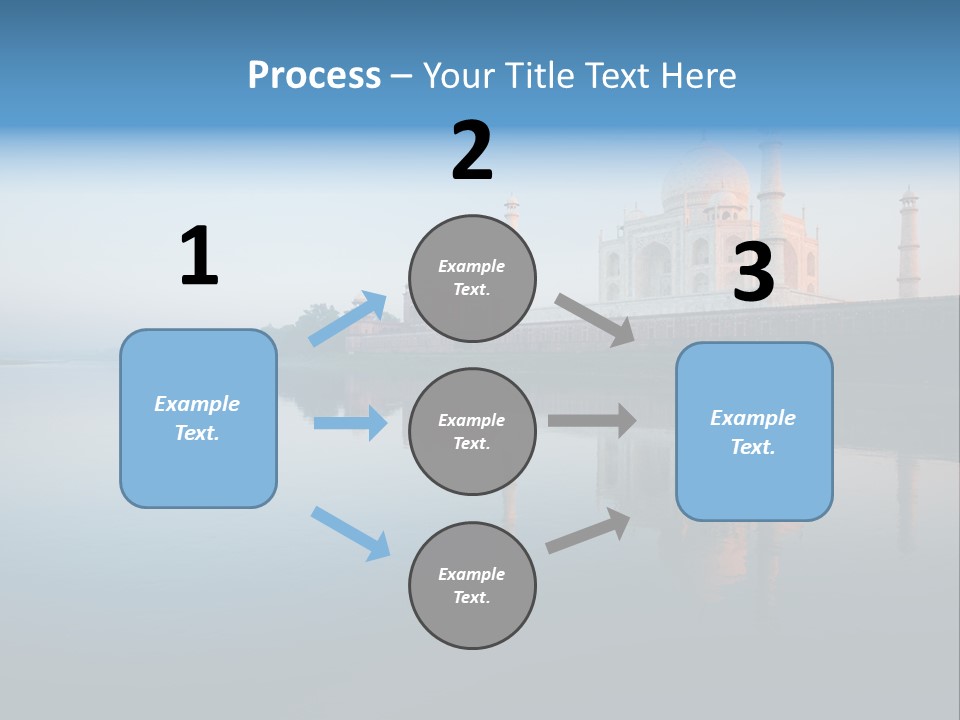 Unesco Temple Mausoleum PowerPoint Template