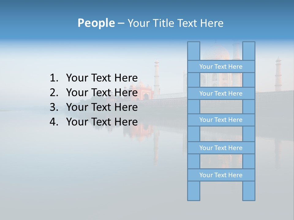 Unesco Temple Mausoleum PowerPoint Template