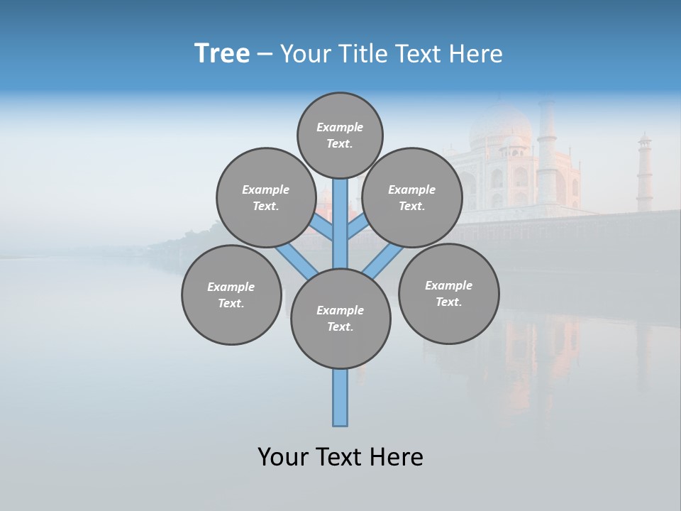 Unesco Temple Mausoleum PowerPoint Template