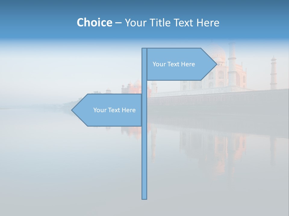 Unesco Temple Mausoleum PowerPoint Template