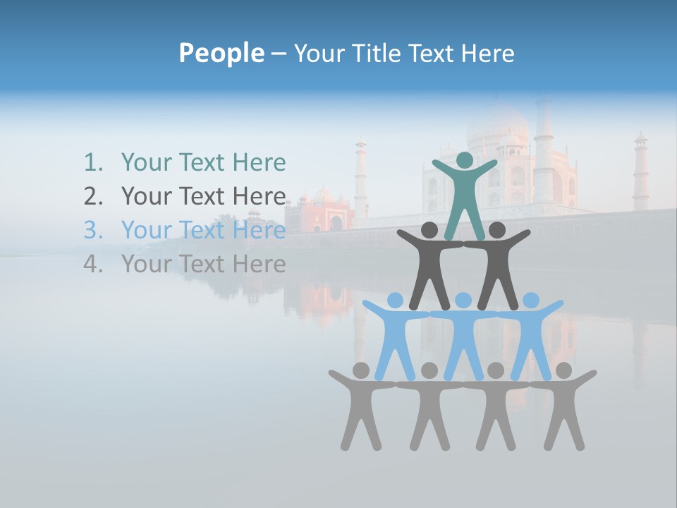 Unesco Temple Mausoleum PowerPoint Template