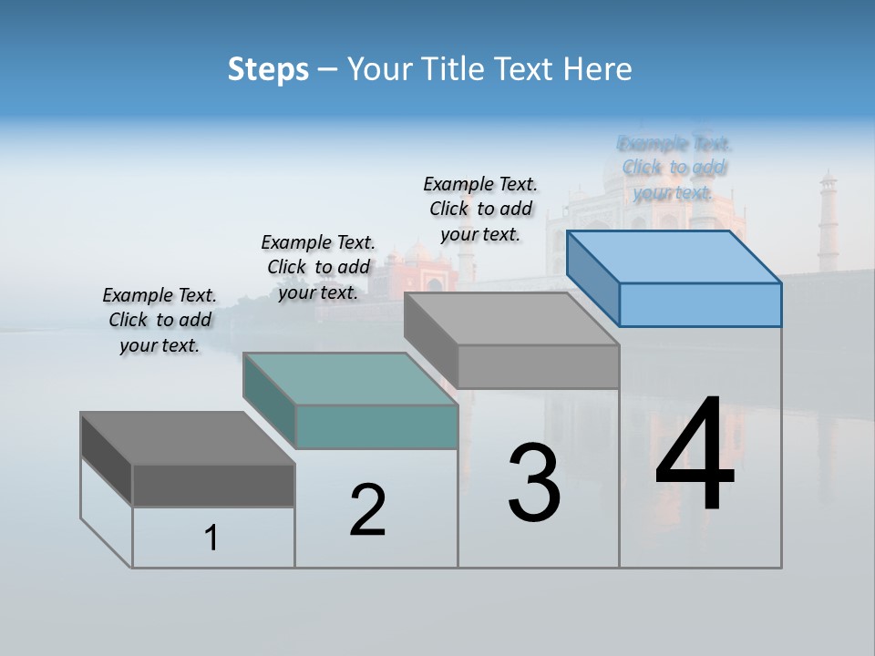 Unesco Temple Mausoleum PowerPoint Template