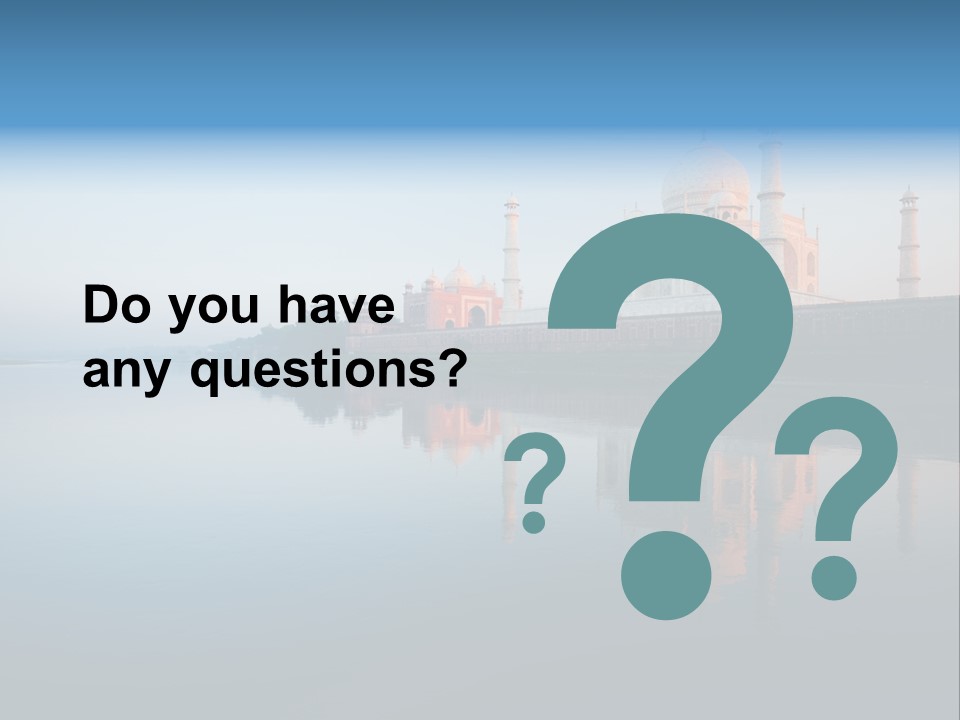 Unesco Temple Mausoleum PowerPoint Template