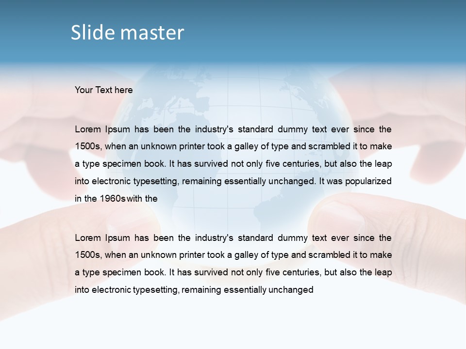 Color Green Nature PowerPoint Template