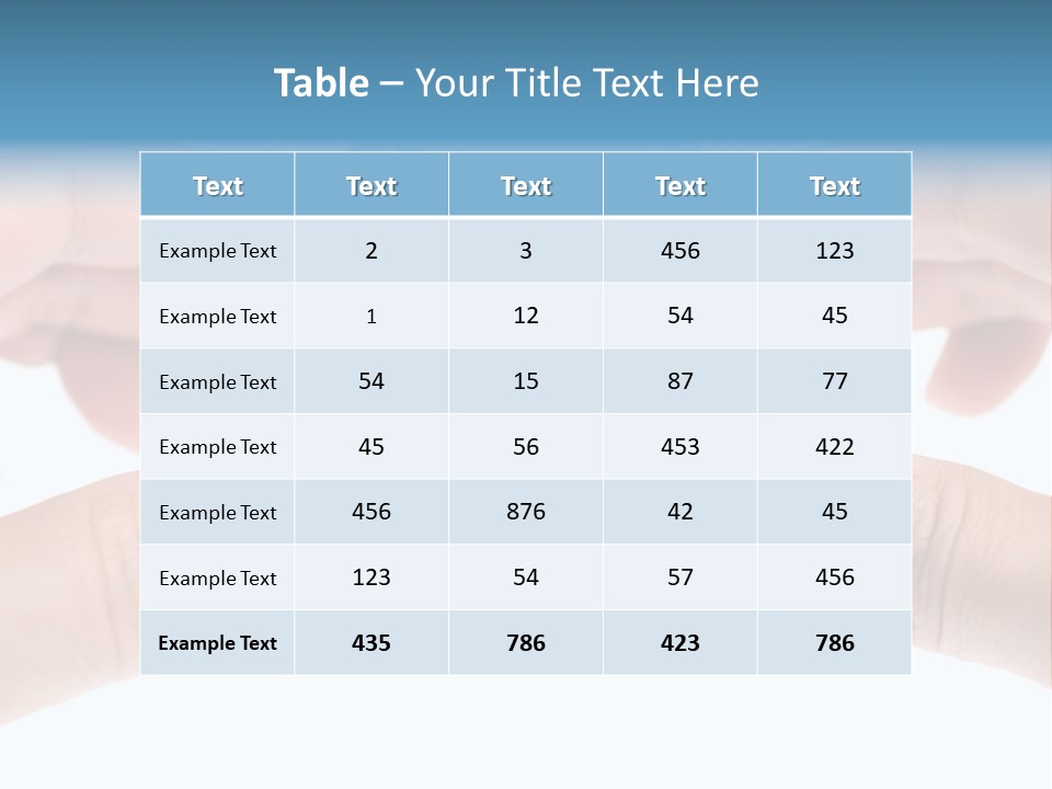 Color Green Nature PowerPoint Template