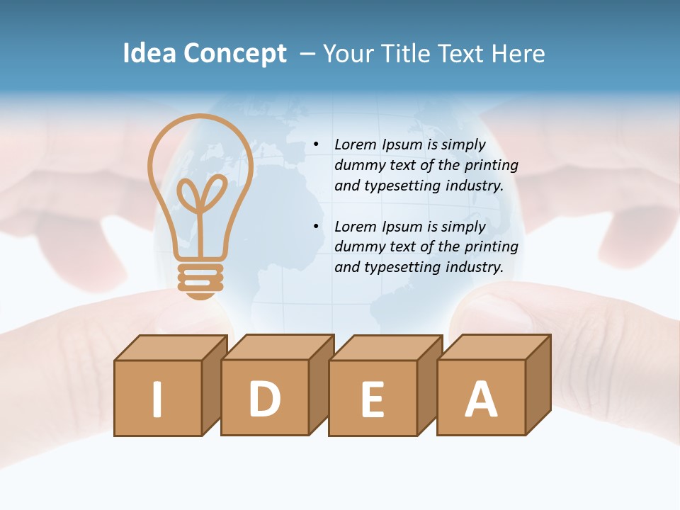 Color Green Nature PowerPoint Template