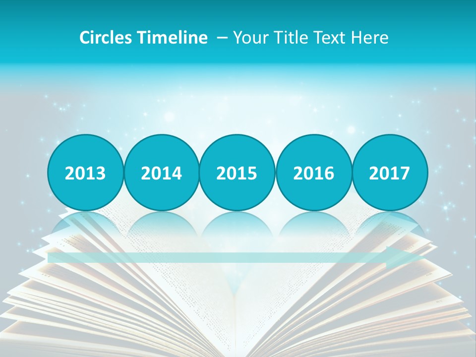 Textbook Glowing Wizard PowerPoint Template