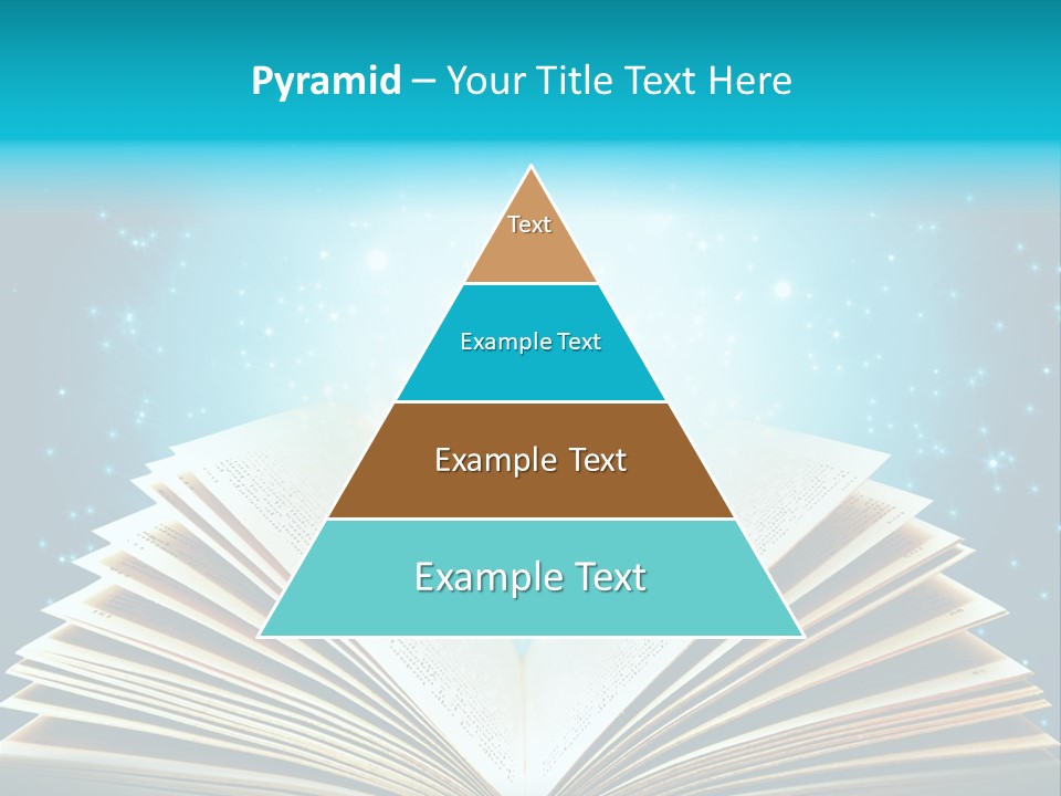 Textbook Glowing Wizard PowerPoint Template