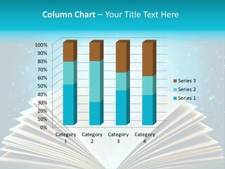 Textbook Glowing Wizard PowerPoint Template