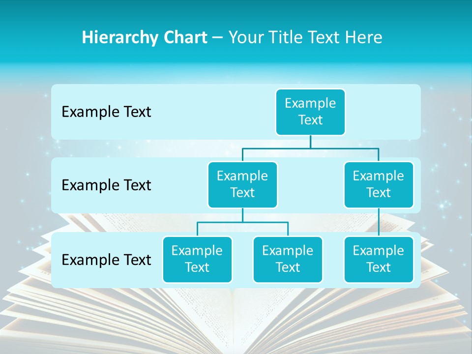 Textbook Glowing Wizard PowerPoint Template