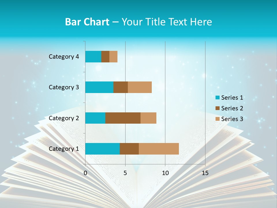Textbook Glowing Wizard PowerPoint Template