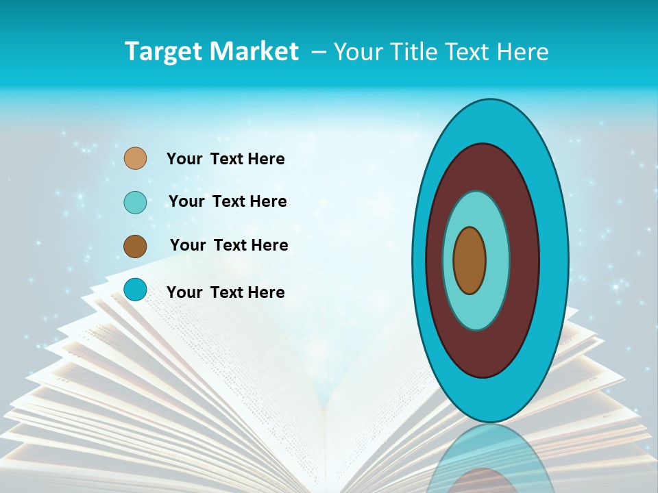 Textbook Glowing Wizard PowerPoint Template