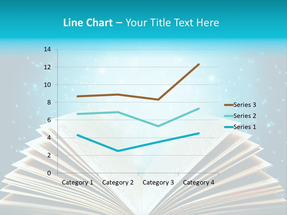 Textbook Glowing Wizard PowerPoint Template