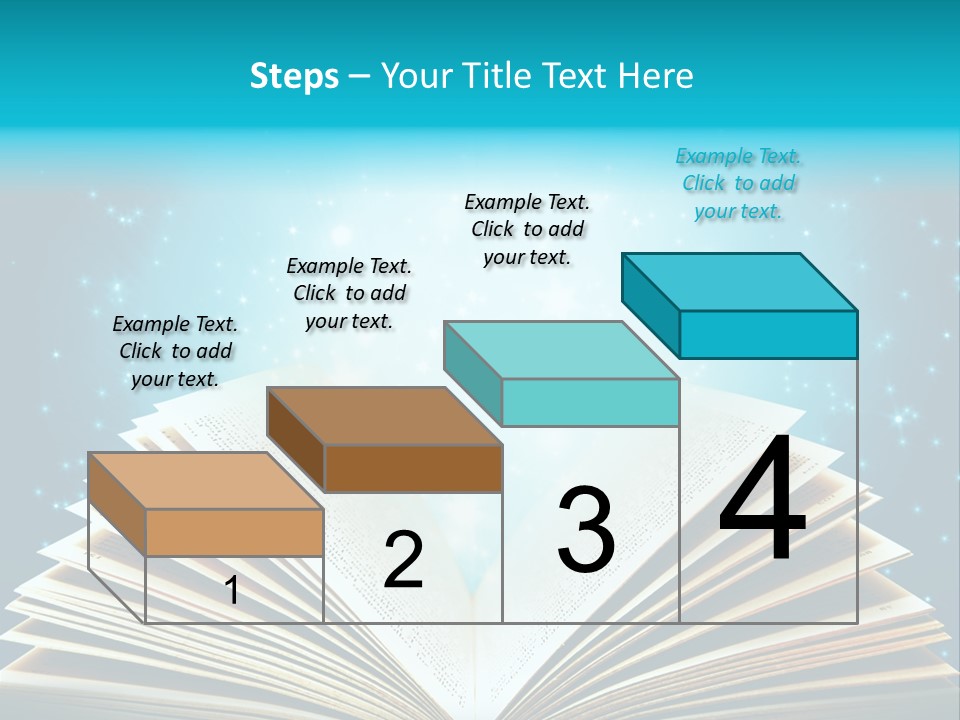 Textbook Glowing Wizard PowerPoint Template