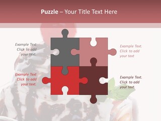 Cream Syrup Sweet PowerPoint Template