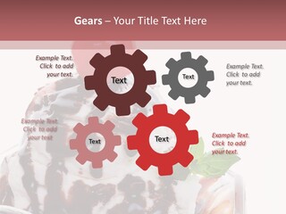 Cream Syrup Sweet PowerPoint Template