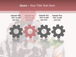 Cream Syrup Sweet PowerPoint Template