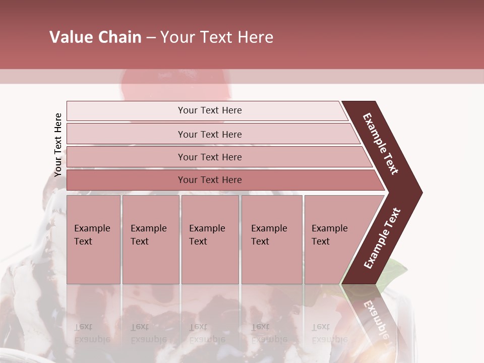 Cream Syrup Sweet PowerPoint Template