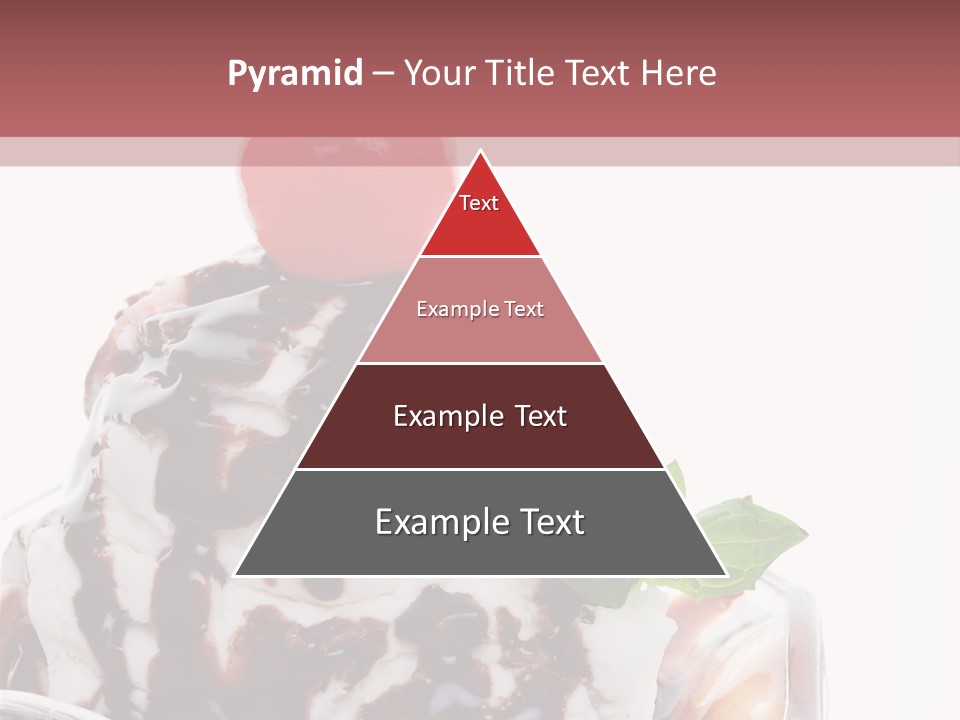 Cream Syrup Sweet PowerPoint Template