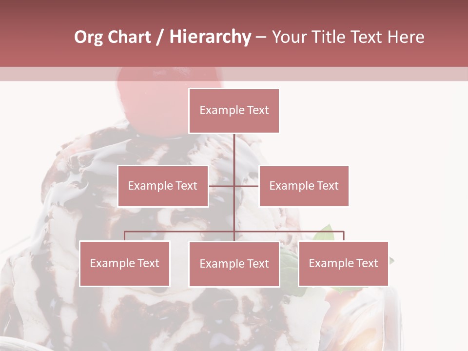 Cream Syrup Sweet PowerPoint Template
