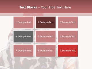 Cream Syrup Sweet PowerPoint Template