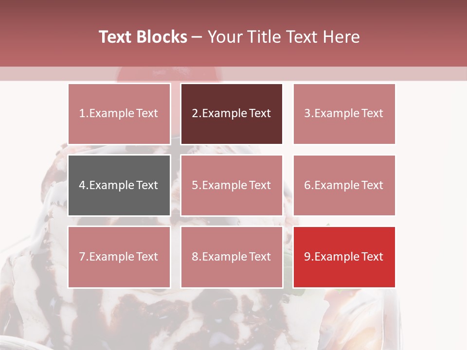 Cream Syrup Sweet PowerPoint Template