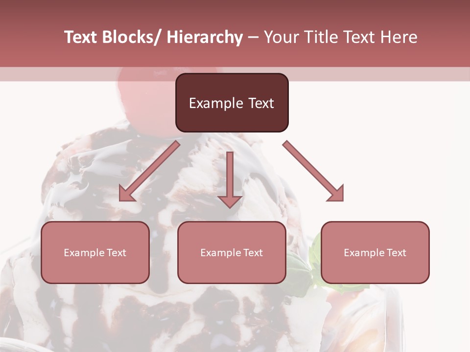 Cream Syrup Sweet PowerPoint Template