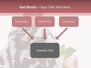 Cream Syrup Sweet PowerPoint Template