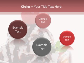 Cream Syrup Sweet PowerPoint Template