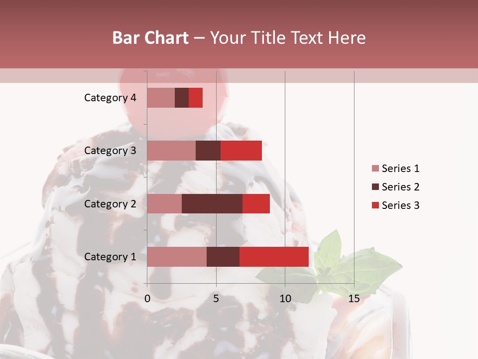 Cream Syrup Sweet PowerPoint Template
