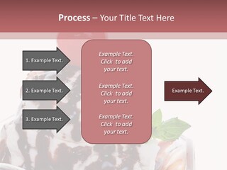 Cream Syrup Sweet PowerPoint Template