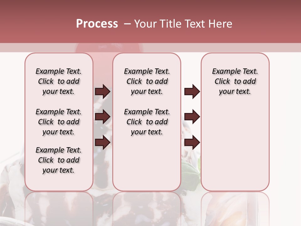 Cream Syrup Sweet PowerPoint Template