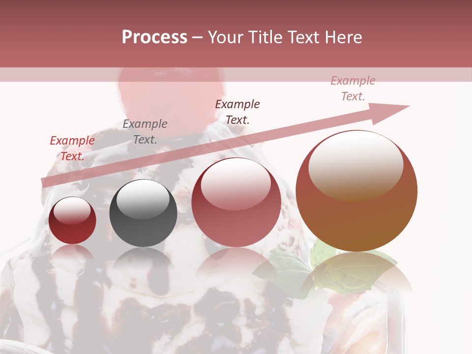 Cream Syrup Sweet PowerPoint Template