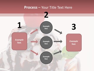 Cream Syrup Sweet PowerPoint Template