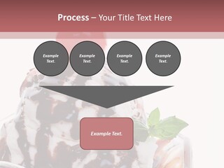 Cream Syrup Sweet PowerPoint Template